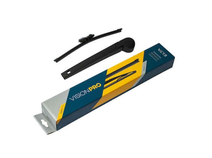 plochý zadní stěrač Elta VisionPro + rameno, 10"/250mm