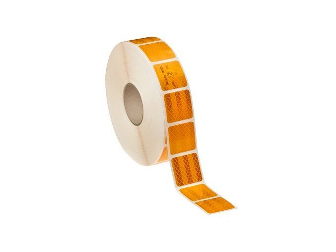 3M reflexní páska segmentovaná, na plachtu, Diamond Grade oranžová - 50 m
