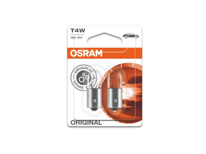 12V 4W Ba9s, blistr (2ks), Osram