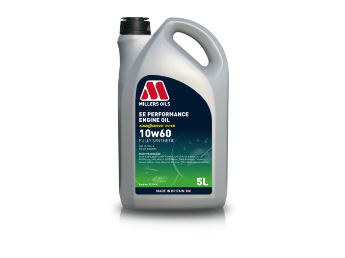 MILLERS OILS EE PERFORMANCE 10w60, 5L