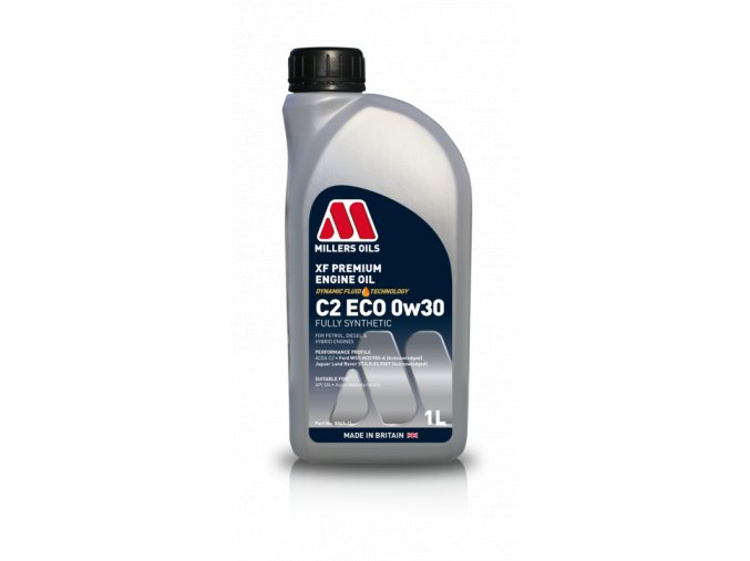 MILLERS OILS XF PREMIUM C2 ECO 0w30, plně syntetický, 1L