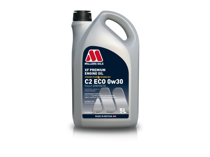 MILLERS OILS XF PREMIUM C2 ECO 0w30, plně syntetický, 5L