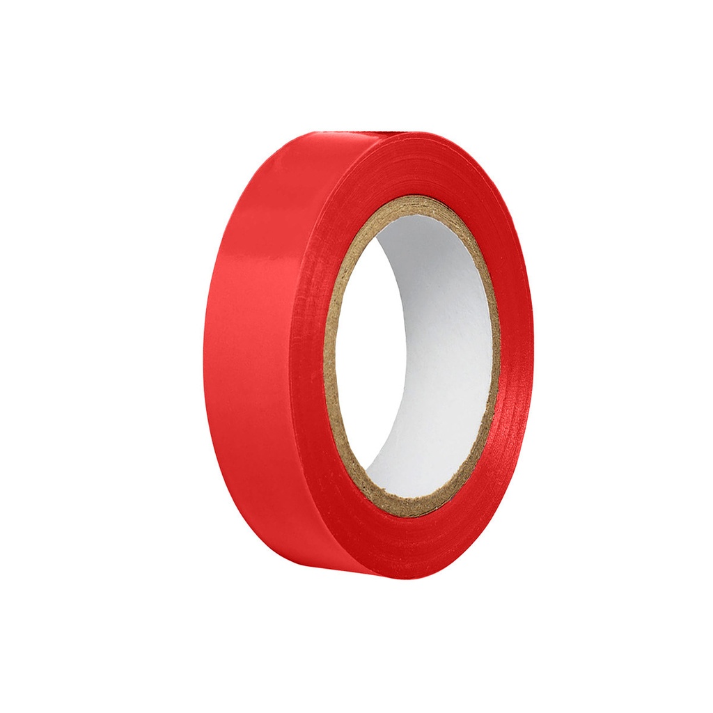 izolační páska PVC, červená 0,13 x 15 x 10