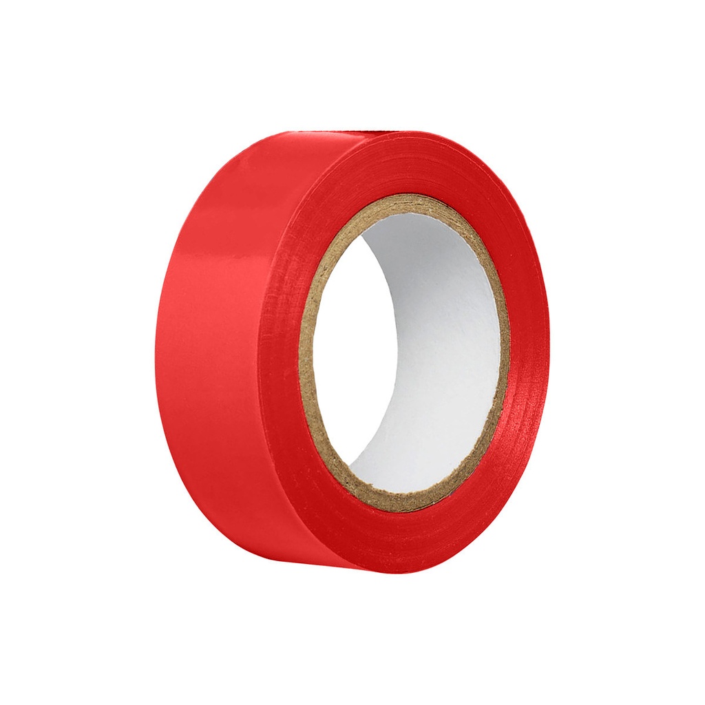 izolační páska PVC, červená 0,13 x 19 x 10