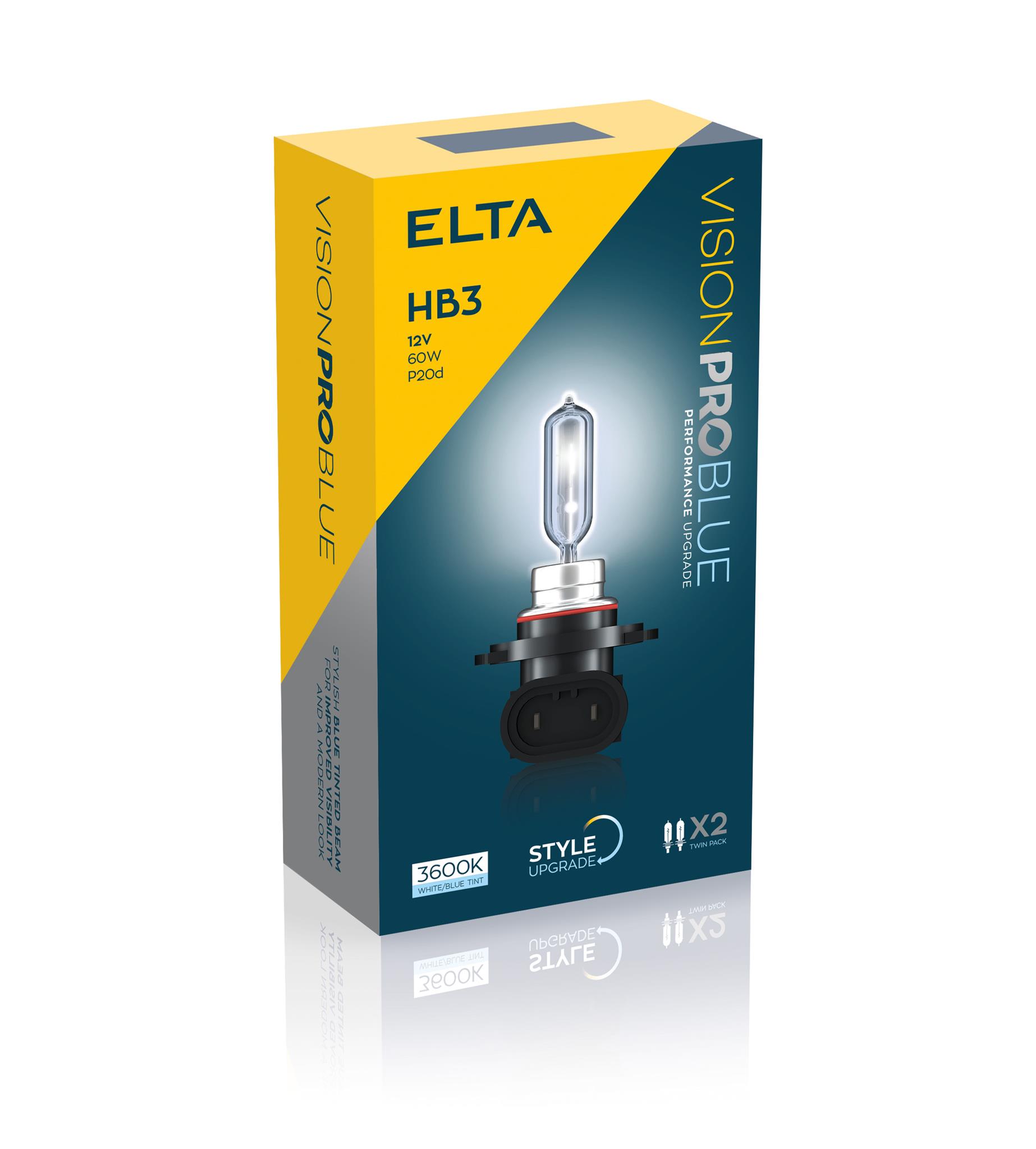 Autožárovky 12V HB3 60W P20d VisionProBlue, sada (2ks)
