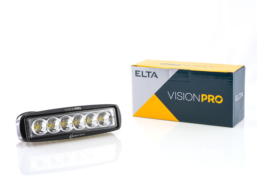 pracovní světlo 6x LED, pevné uchycení, Elta