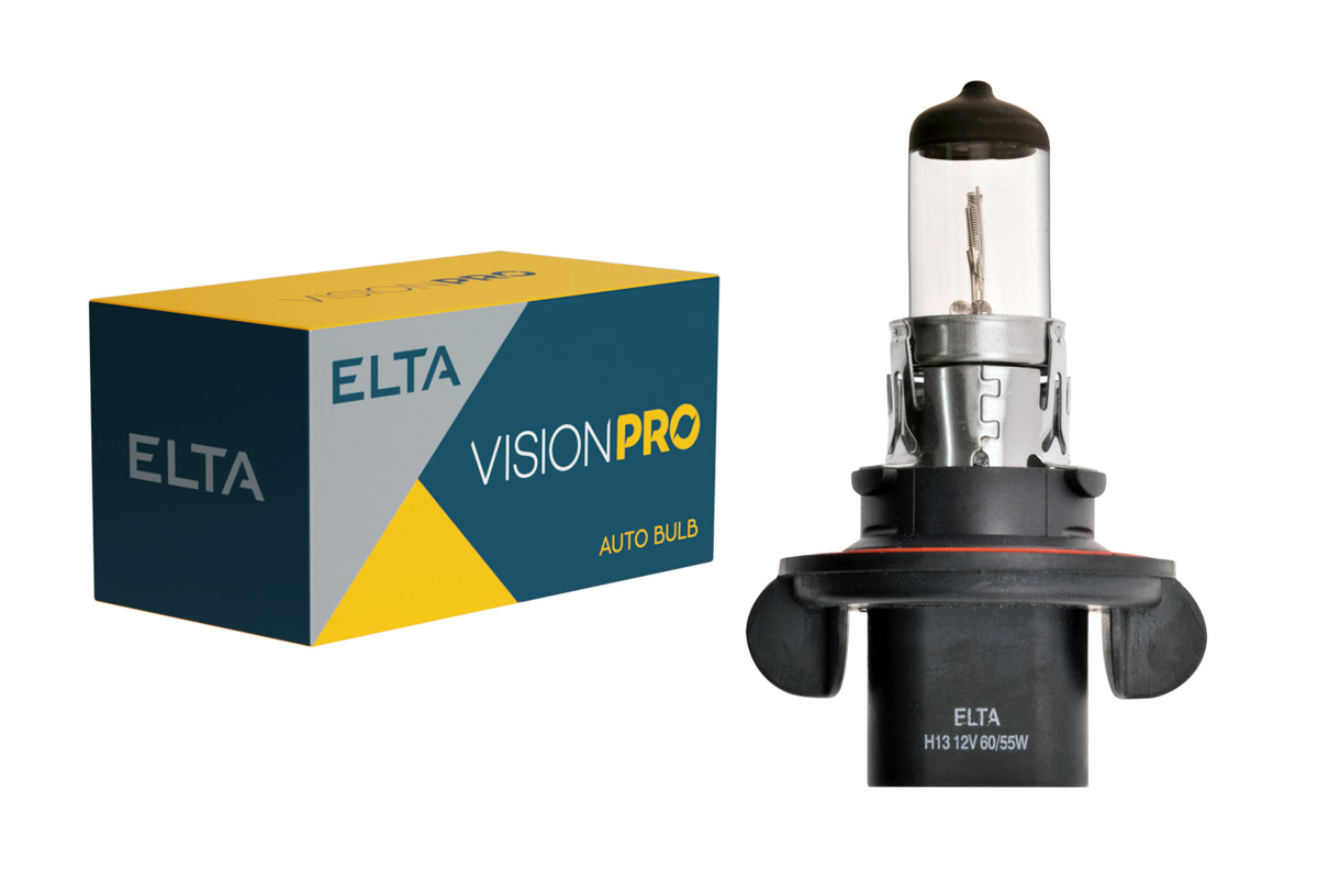 Autožárovka 12V H13 60-55W P26,4t, Elta