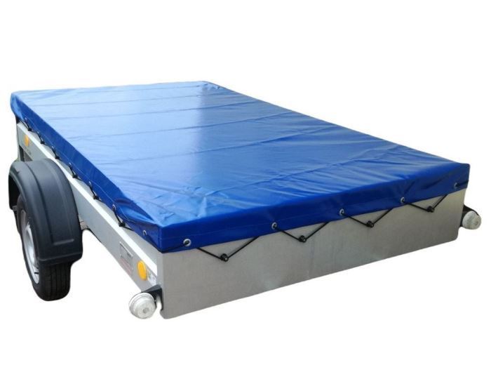Plachta na přívěsný vozík AGADOS HANDY 8/28, modrá, 1,32 x 2,32 m