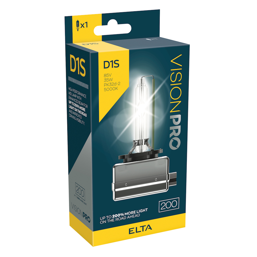 Xenonová výbojka D1S 85V 35W Pk32d-2 +200% VisionPro
