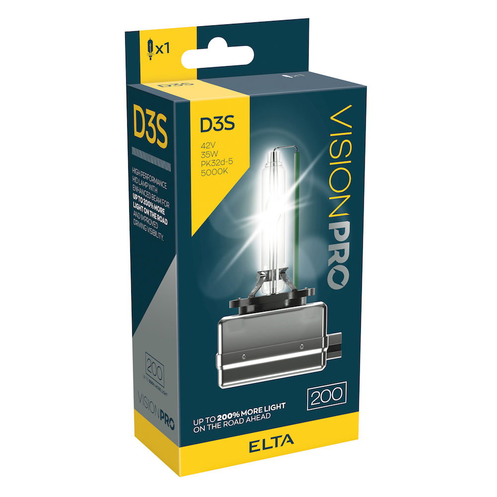 Xenonová výbojka D3S 85V 35W Pk32d-5 +200% VisionPro