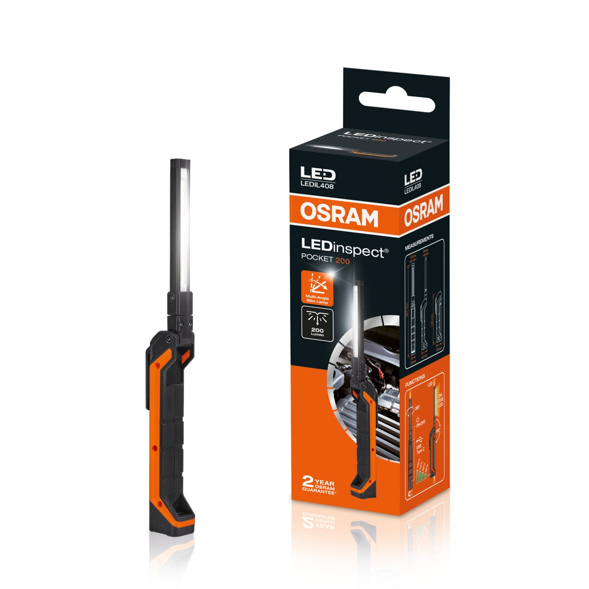 Montážní lampa LEDinspect Pocket200 Osram