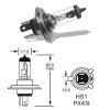 12V HS1 35-35W PX43t, Elta
