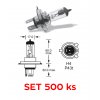 12V H4 60-55W P43t, Elta - set 500 ks