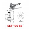 12V H7 55W PX26d Elta - set 100 ks