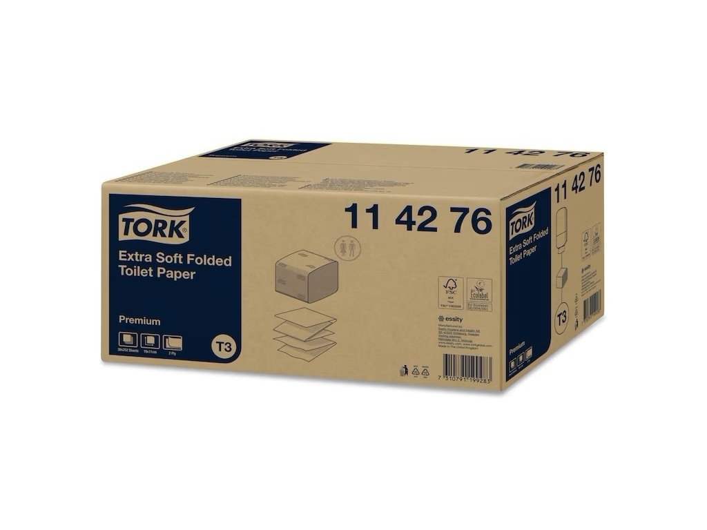 tork premium skladany toaletni papir 2vrstvy 10272