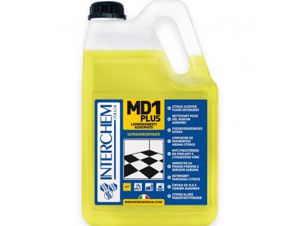 MD1 PLUS – ultrakoncentrovaný čistič na podlahy s citrusovou vůní, 5 l