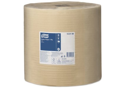 tork 150109 basic papirova uterka v roli w1 1 rl 1 vrst hneda 1000 m x 33 cm 9934