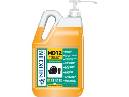 MD12 - 5L kanystr, Ultra koncentrovaný prostředek na nádobí, citrusový