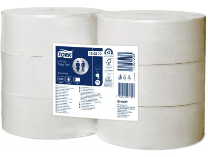 TORK 120272 – Jumbo toaletní papír T1, 2vr., 6 x 360m - Karton