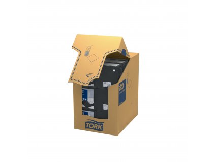 TORK 477829 – Černý ubrousek, 2 vr. – koktejlový - Karton