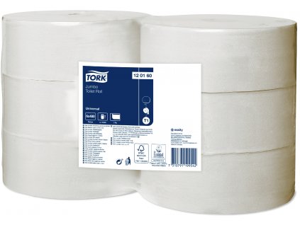 tork 120160 jumbo jemny toaletni papir t1 1vr 6 x 480m karton 9171