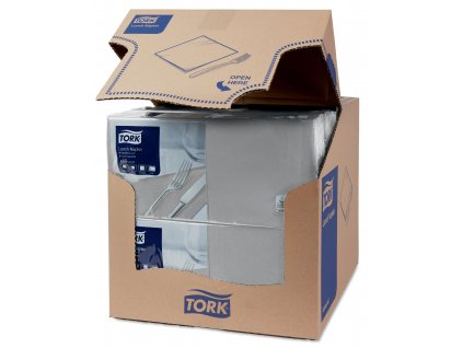 TORK 477205 – Ubrousek šedá, 2 vr. – oběd, 10 x 200 ks - Karton
