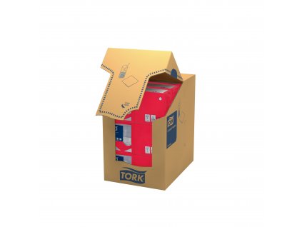 tork cerveny ubrousek koktejlovy 24x24 cm 2400 ks kt 9617