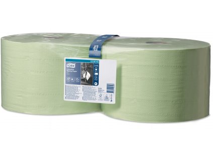 tork prumyslova papirova uterka zelena 2vr 510m karton 9079