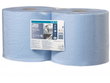 TORK 130072 – Heavy Duty papírová utěrka W1/W2, malá role, 2vr., 500x2útr. - karton