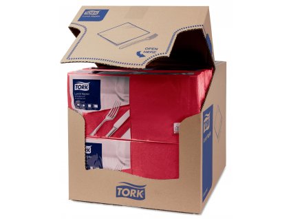 TORK 477213 – Bordeaux ubrousek, 2 vr. – oběd, 10 x 200 ks - Karton