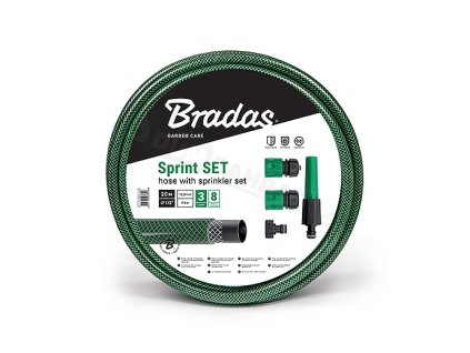 2495 zahradni hadice sprint 20m 1 2 4 dilny komplet