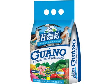 6167 1 hosticke hnojivo guano granulovane 2 5 kg