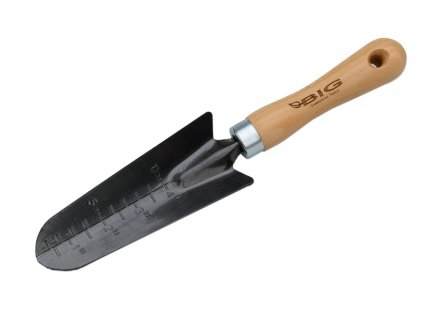 15470 zahradni kovova sazeci lopatka s meritkem big