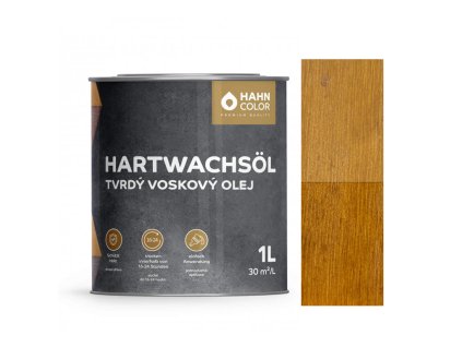 Hahn Color TVRDÝ VOSKOVÝ OLEJ HW-04 Modřín - Lärche (Velikost balení 1L)