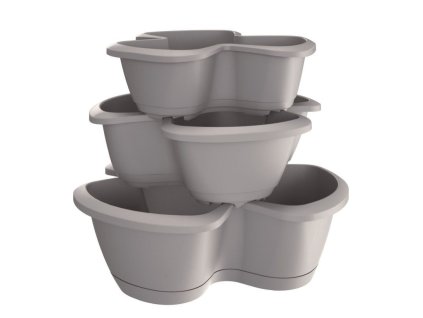 16445 kvetinac na bylinky respana trio 47 cm sada 3 ks sedy kamen