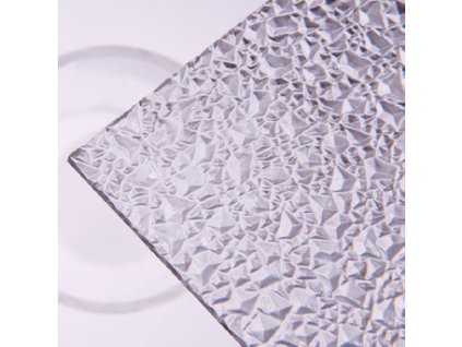 PLEXISKLO PLEXIGLAS 4mm STRUKTURA - E LEDOVÉ KRYSTALY čirá - NA OBJEDNÁVKU (Varianta Doplnit variantu)