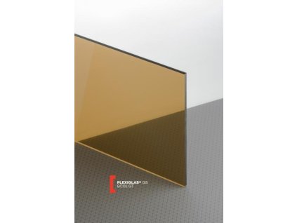Plexisklo lité PLEXIGLAS GS hnědá 8C01 síla 5mm, (Varianta Doplnit variantu)