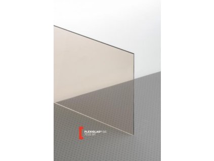 Plexisklo lité PLEXIGLAS GS hnědá 7C22 síla 4mm, (Varianta Doplnit variantu)