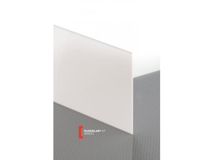 Plexisklo extrudované PLEXIGLAS XT opál WN071 síla 2mm, (Propustnost světla 30%)