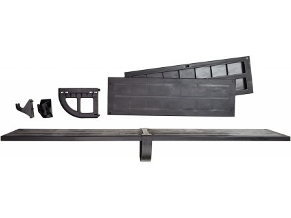 5072 5 sada polic k domkum keter factor 165 x 33 x 4 cm cerna