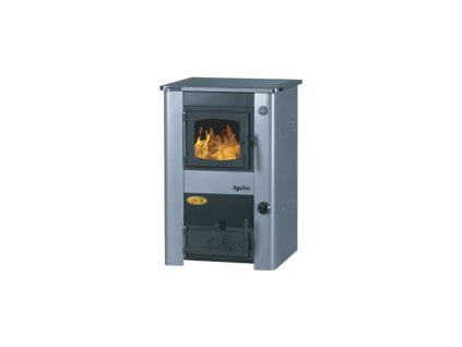 Kamna s výměníkem a varnou plotnou Concept 2 Mini - 17,1 kW - šedý (Barva šedá)