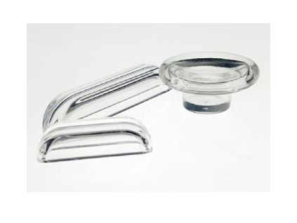 2596 plexi uchytka vel l knoflik prum 30mm vyska cca 14 mm