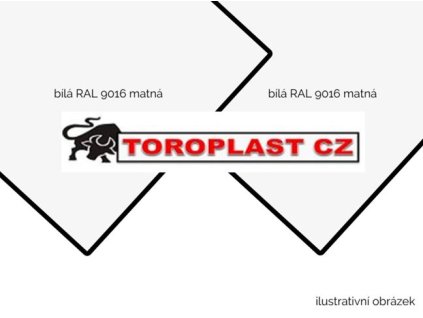 ACP BOND 3mm Al 0,2 bílý mat RAL9016 / bílý mat RAL9016