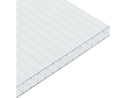 Komůrkový polykarbonát EXOLON 10mm 2/10 opál (mléčná, bílá) (Délka desky - komůrek  (mm) délka 2000 mm, Šířka desky (mm) šířka 2100 mm)