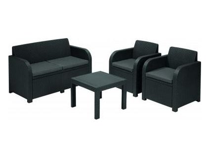 248 3 zahradni set allibert georgia antracit