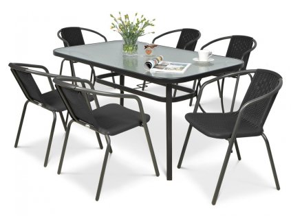 2252 zahradni nabytek focus garden simple 150 6 graphite