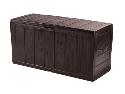 353 3 keter sherwood zahradni ulozny box 270 l 117 x 45 x 57 5 cm hnedy