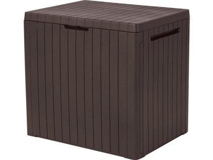 464 keter city storage zahradni ulozny box 113 l 57 8 x 44 x 54 8 cm brown