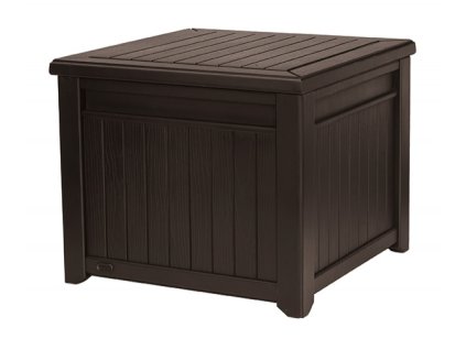3044 3 zahradni ulozny box keter cube wood deck box 208 l hnedy
