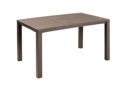 17934 jidelni stul keter box julie 147 x 90 x 74 5 cm cappuccino